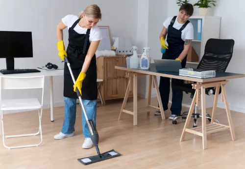 Nettoyage de bureau professionnel à Saint-Hilaire-la-Gravelle