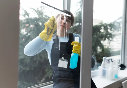 Nettoyage de vitres intérieures et extérieures à Saint-Hilaire-la-Gravelle